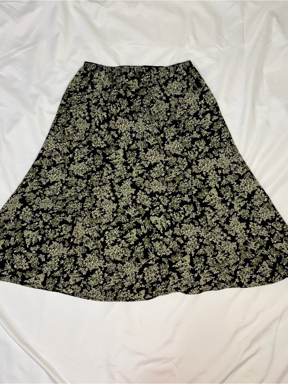 Rena Rowan Floral A-Line Skirt